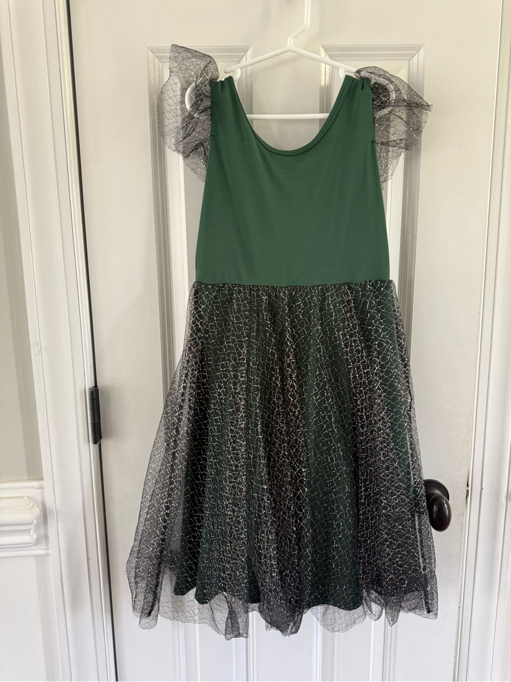 Dot Dot Smile Fancy Dress with Sparkle Overlay